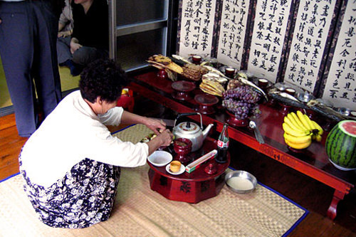 かつて女性は儀式に参加できなかった