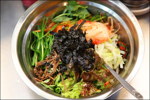 野菜たっぷりのヘルシービビンバ