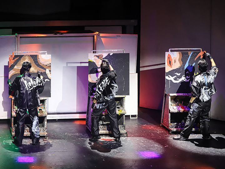 アートパフォーマンス公演
「NEW ペインターズ」