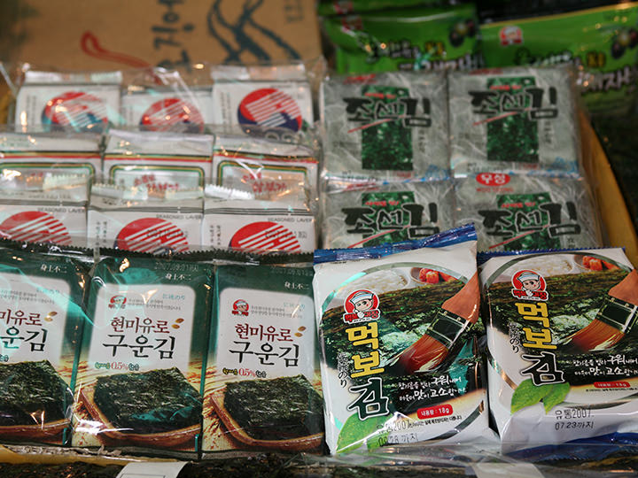 韓国海苔はお土産におすすめ