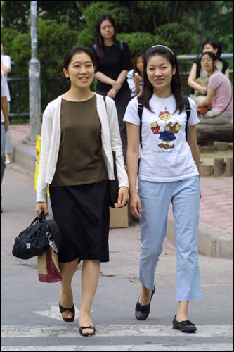 一流大学の女子スタイル!