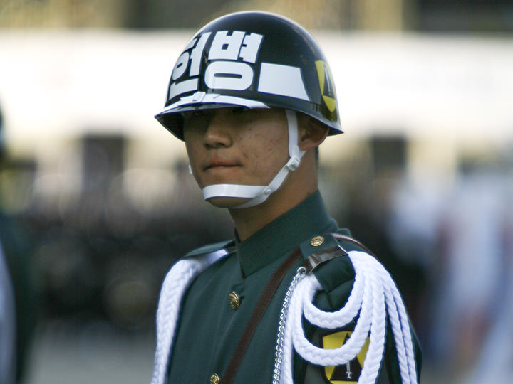 韓国軍　陸軍　軍服　兵役　軍人