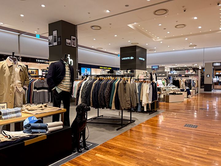 6階
メンズ、食堂街など