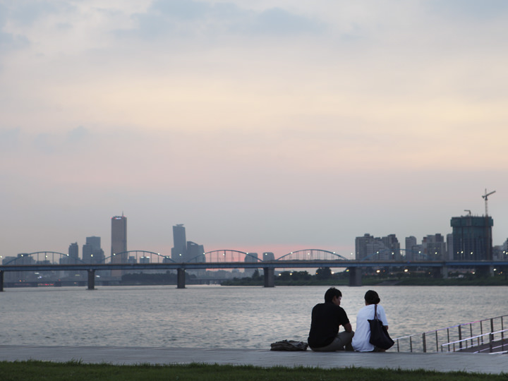 漢江公園は年中無休、営業時間はなし