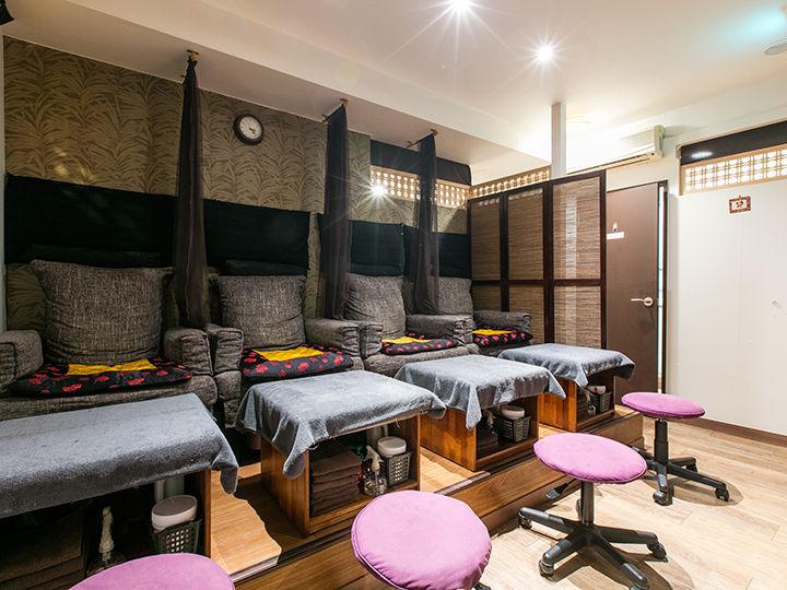 足専用マッサージコーナー