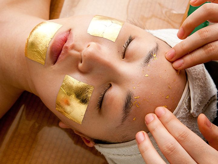肌の毒素を排出するゴールドケア