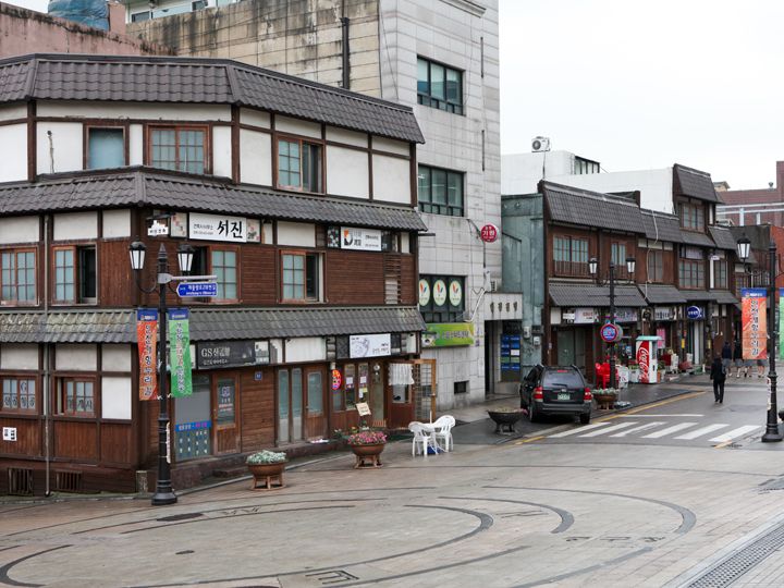 日本の租界を元にした伝統的建造物群の保存地域「仁川旧日本人街」