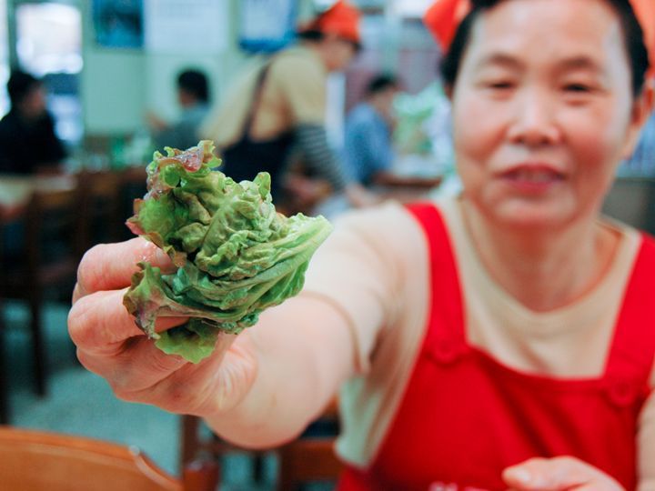 はい、一口で「あーん」