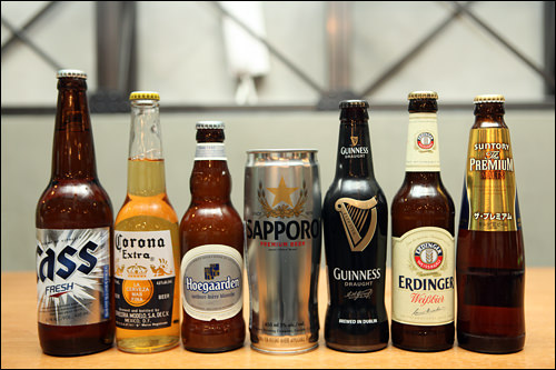 ベルギー、ドイツ、日本など人気のビールが集合