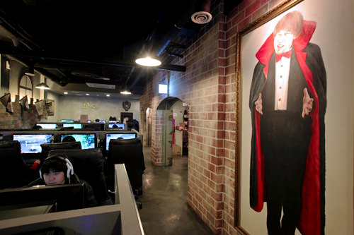 ドラキュラ城がコンセプト