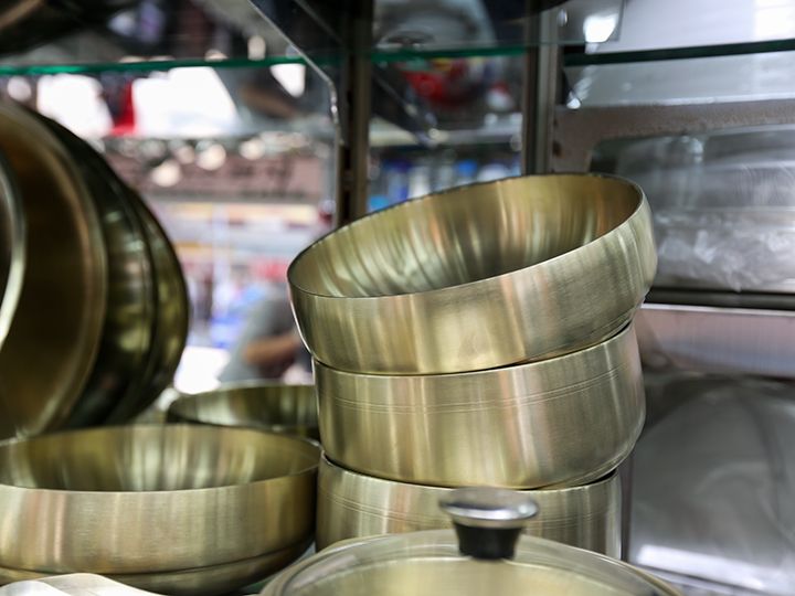 チタンの器は45,000ウォン~