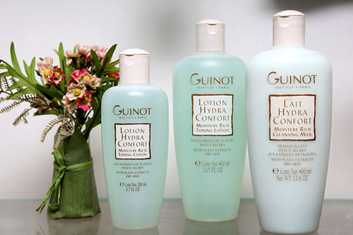 エステの際は老舗エステティックブランド「GUINOT(ギノー)」を主に使用