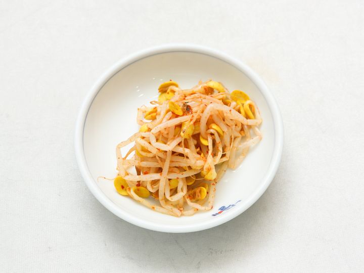 豆もやしの和え物