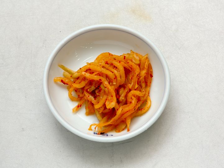 細切り大根のキムチ