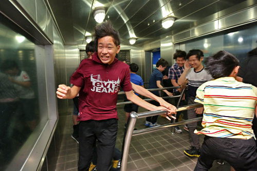 秒速30mの強風を体験