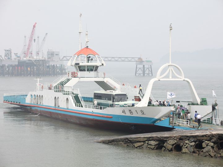 永宗島行きフェリー