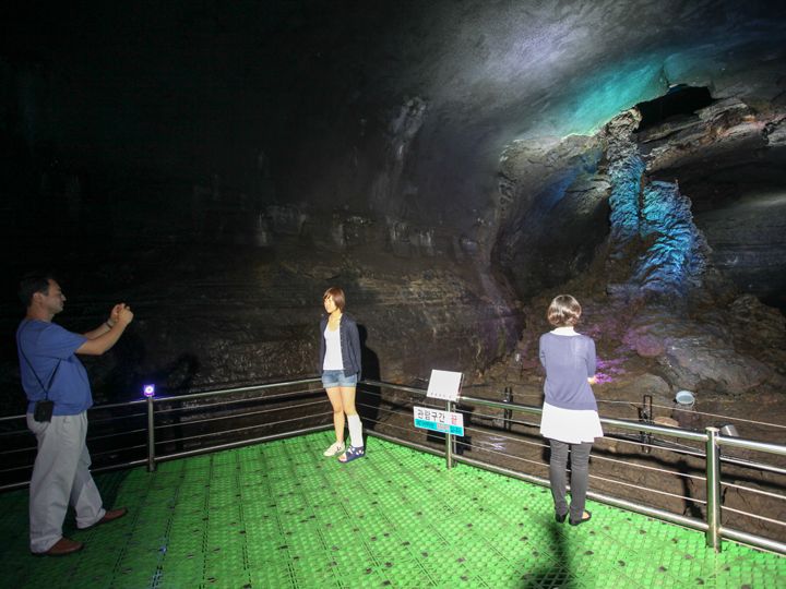 最終地点の石柱まで来る頃には寒さを感じることも