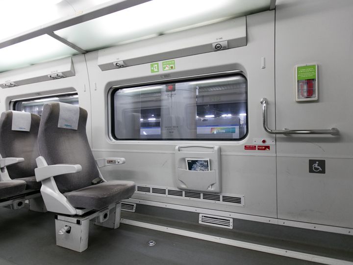 車椅子スペース
※写真は「KTX-山川」の一般室