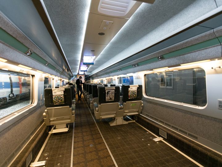 車椅子スペース
※写真は「KTX-I」の特室