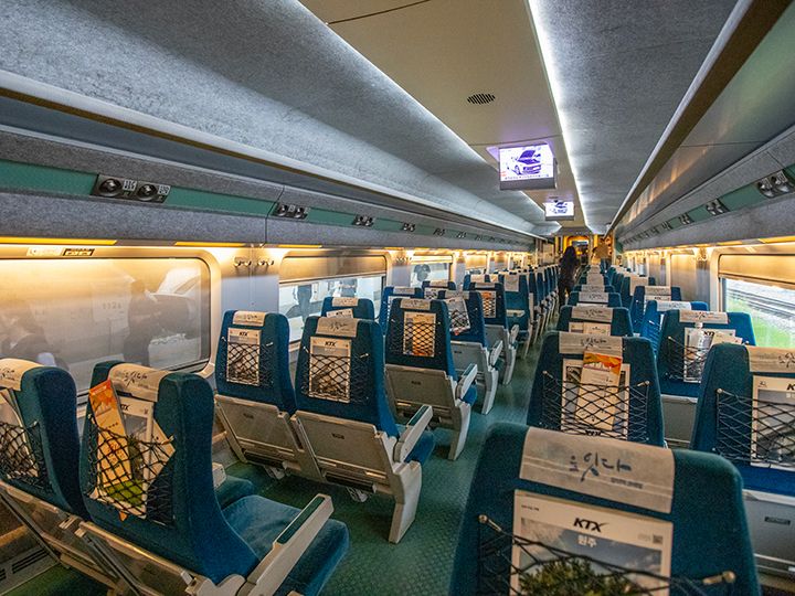 KTXは全席指定