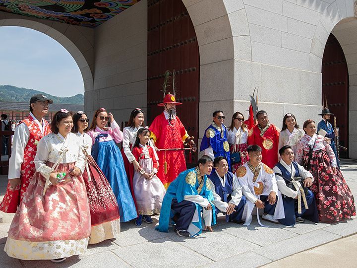 気が向いたときや天気がいい日は
チマチョゴリレンタル