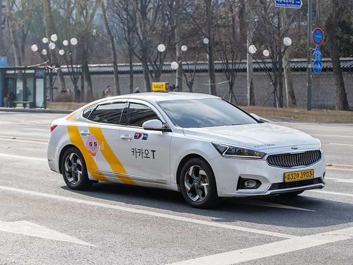 韓国で主流のカカオタクシー