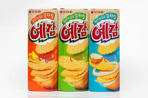 オリオン「イェガム」
(左からチーズグラタン、オリジナル、オニオン)