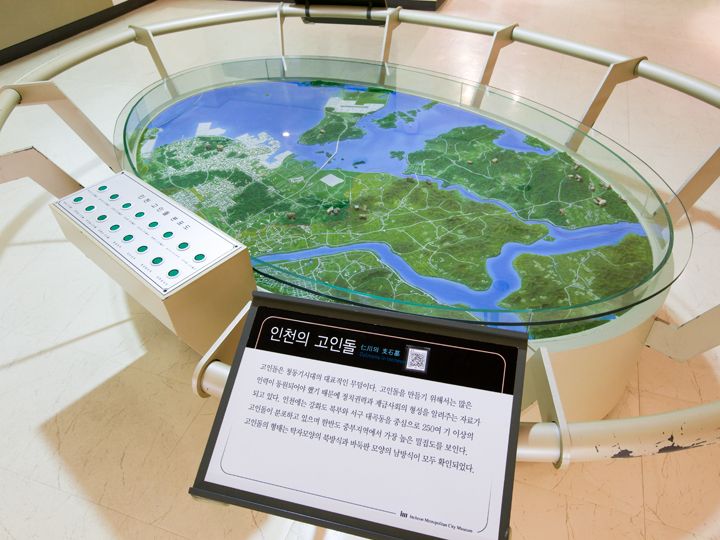 仁川エリアの支石墓は北方式と南方式の
両方が見られる
