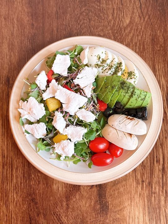 リコッタチーズサラダのブランチ