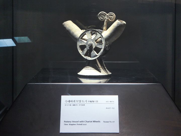 車輪型角杯(伽耶、宝物637号)