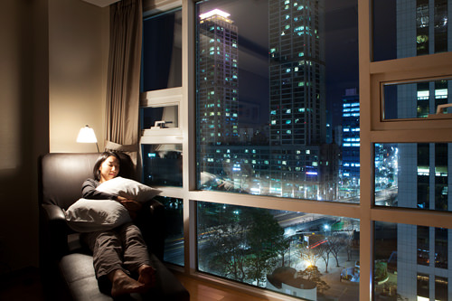 眺め抜群!夜景も楽しめる