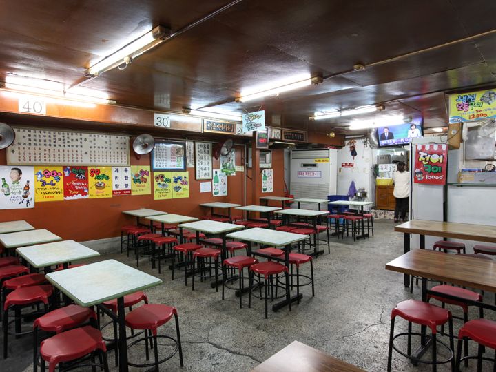 元祖店の昔ながらの雰囲気