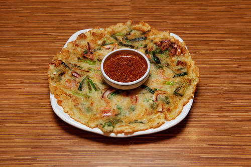 海鮮ネギチヂミ(パジョン)