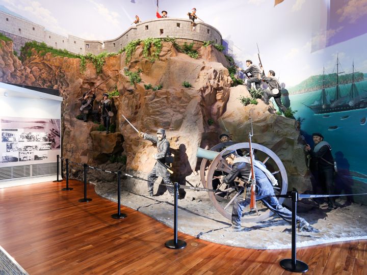 1871年にアメリカとの間で起こった衝突「辛未洋擾(しんみようじょう)」の再現