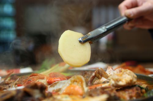 ほくほくのジャガイモ