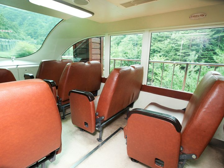 ゆったり座れる座席