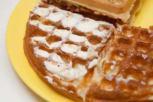 バター&ジャムワッフル