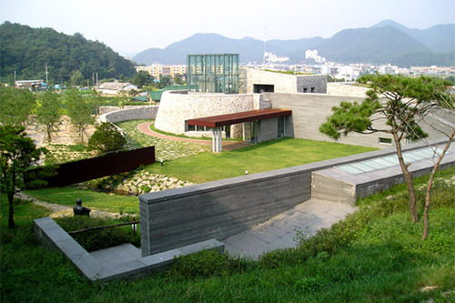 大韓民国建築賞を受賞したおしゃれな美術館!