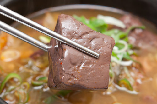 大きな塊のソンジがごろごろ