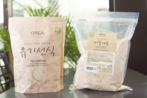 ダイエットにも人気
(左)有機農禅食(ユギソンシッ)、(右)ミスカル