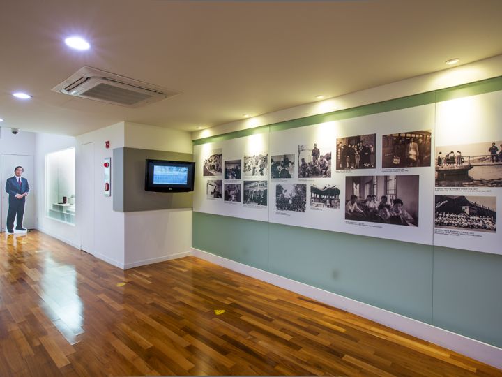 Mr.トイレットの人生を学生時代から知ることができる空間