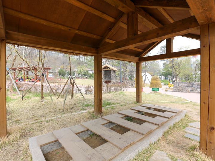 1,400年前百済時代の公衆トイレ