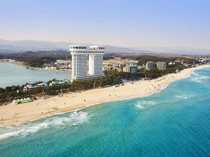 鏡浦(キョンポ)海水浴場