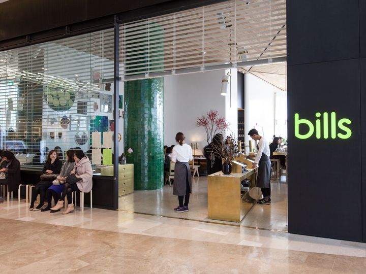 「bills(ビルズ)」
ふわふわのパンケーキやスクランブルエッグで有名なオーストラリア発ブランチレストランの韓国1号店