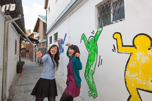 おもしろアート探しで日が暮れそう