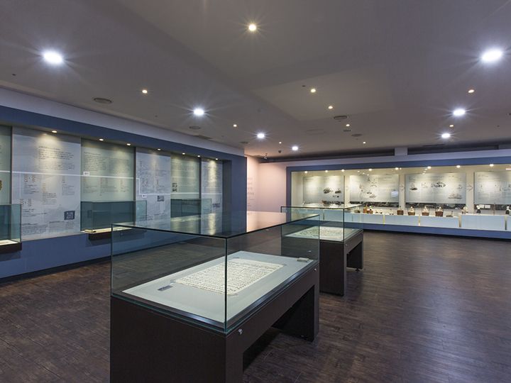 韓紙の歴史コーナー