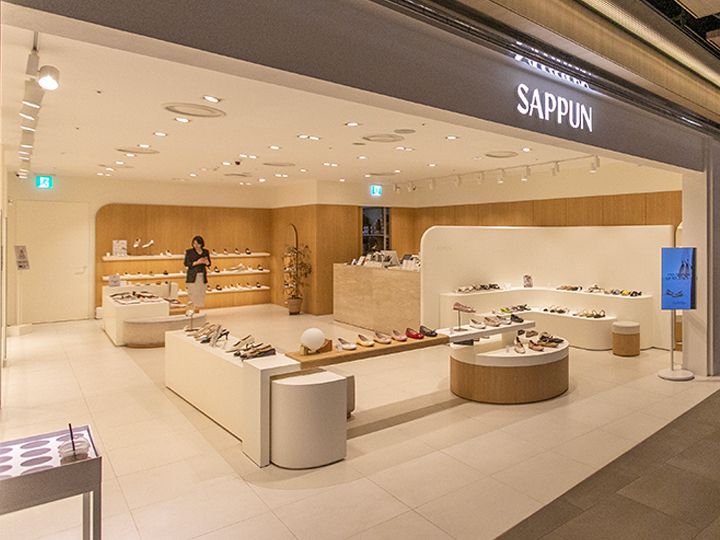 人気のシューズショップ「SAPPUN」も入店