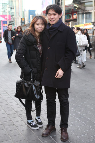 明洞は初めて出会った思い出の場所!今日は293日目♡ダヨンさん(24) ♥ジュンホさん(21)