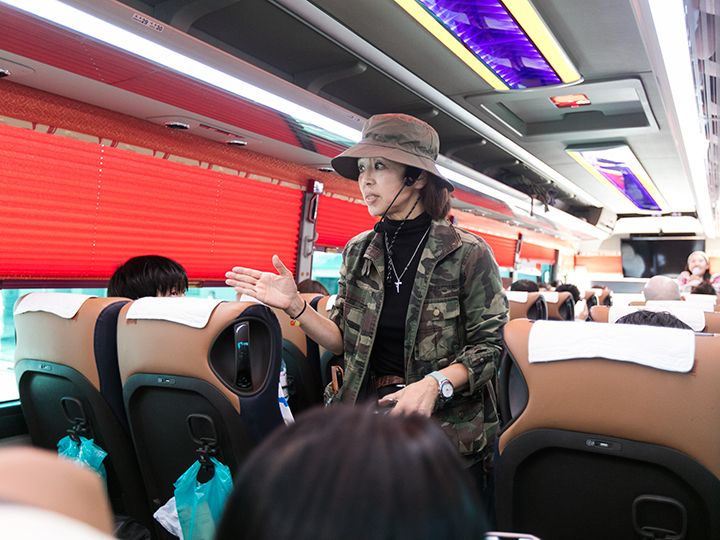 ガイドのホン・ユソンさん(ガイドさんは日によって違う)
歴史の痛みを1つでも多く伝えたいという思いを感じる説明でした