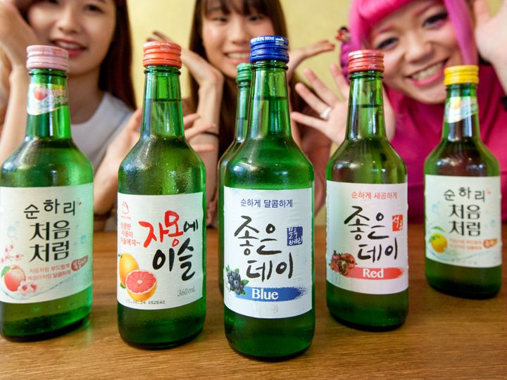 韓国のフルーツ焼酎飲み比べ グルメテーマ特集 韓国旅行 コネスト